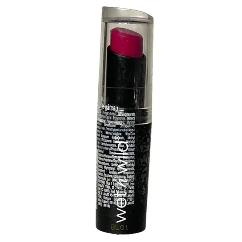 Wet n Wild MegaLast Lipstick‎ Cherry Picking Bold Berry Pink 965 New Sealed Sexy